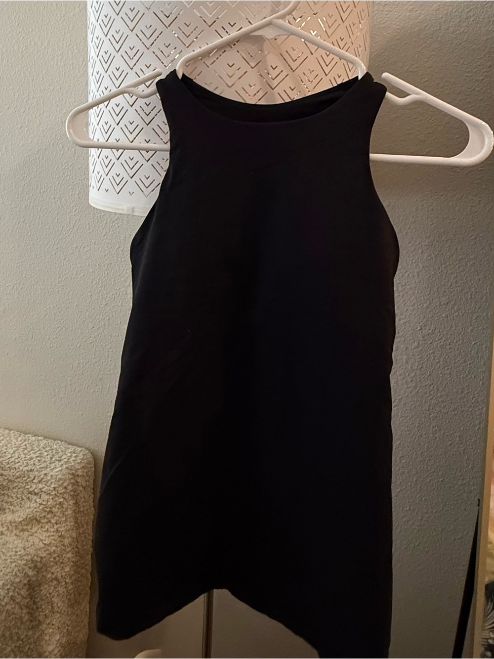 Lululemon padded Black Sleeveless Racerback Tank top 0